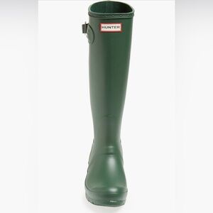 Hunter Women’s Original Tall Rain Boots Wellies in Hunter Green